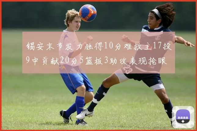 锡安末节发力独得10分难救主17投9中贡献20分5篮板3助攻表现抢眼